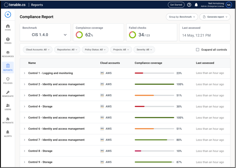 Introducing Tenable Cloud Security With Agentless Assessment And Live ...